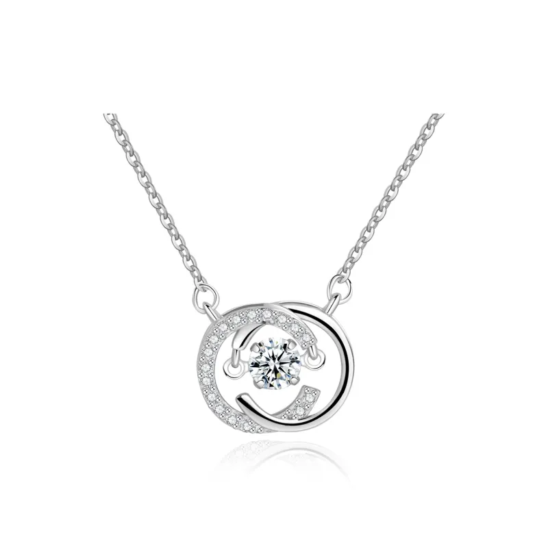 Happy Tide S925 Silver Necklaces Women's-0