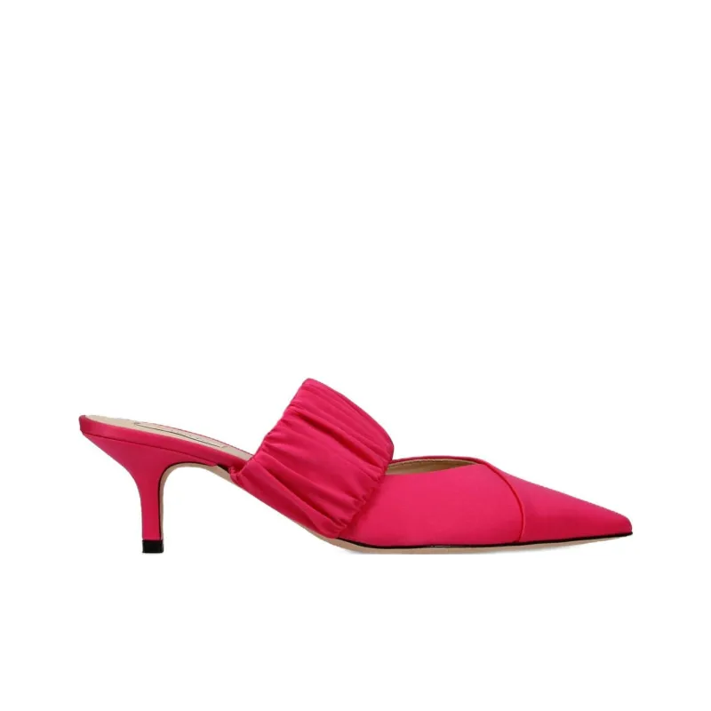 Repetto Wrap-toe Slippers Women's Red-1