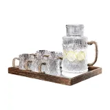 Begonia Braided Kettle+Braided Cup X6+Window Flower Plate