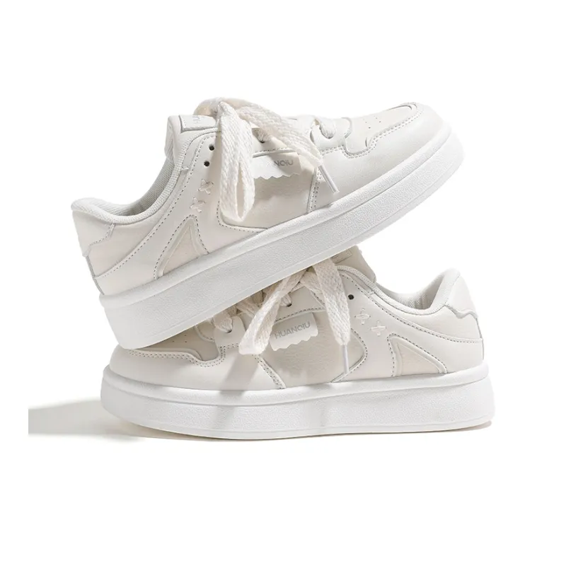 HUANQIU Slip Resistant Waterproof Abrasion Resistant Low Top Skateboard Shoes Women's-3