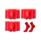 Bag C2413 100% cotton-5+6+8+1 Socks