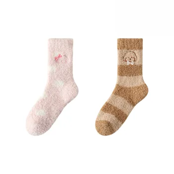 MIIOW Mid Calf Socks Women's Combo Set