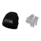 Black Hood+Dark Gray Glove