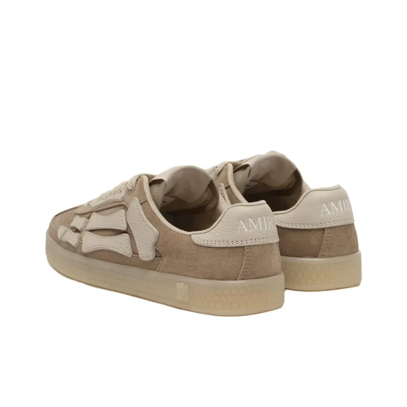 AMIRI Pacific Low Top Skateboard Shoes Women's Brown-4