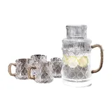 Begonia Braided Kettle+4 Braided Cups