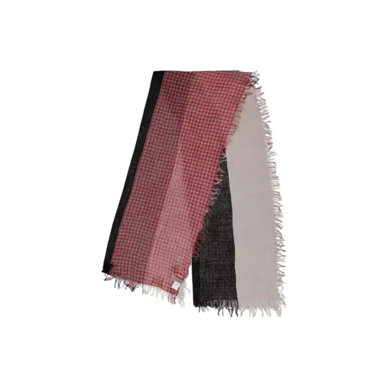 Yohji Yamamoto Wool Knit Scarves Men's Red-1