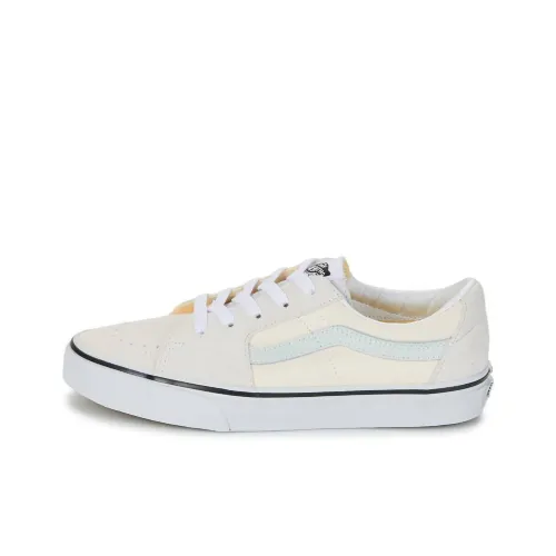 Vans Anti Slip Wear Resistant Low Top Skateboard Shoes Men's Ecru