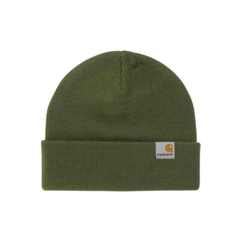 Carhartt WIP Stratus Logo Patch Knitted Beanie-0