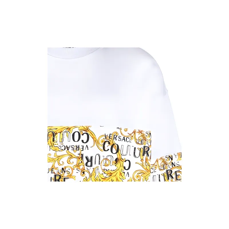 VERSACE JEANS COUTURE Sweatshirts Men White-5