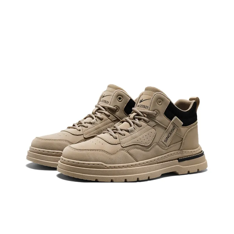 DOUBLE STAR 88 Anti-Slip Wear-Resistant High-Top Casual Shoes Men's-2