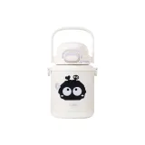 White+Coal Ball Sticker