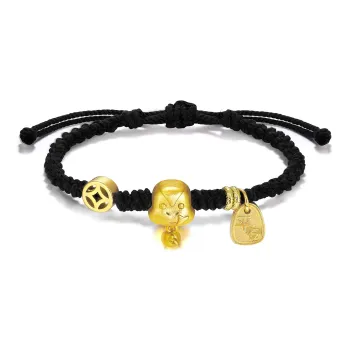 Zeroline Copper Bracelets Unisex Red/Black