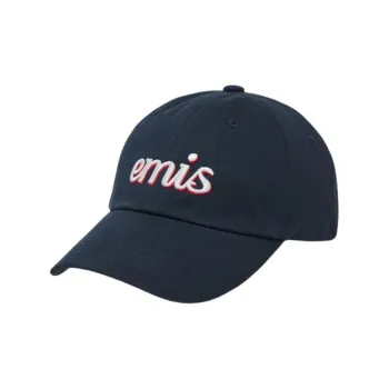 Emis Cotton Baseball Caps Unisex Navy Blue