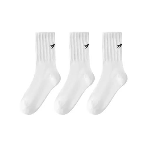 Kinglake Spring And Autumn Mid Calf Socks Unisex 3 Pack