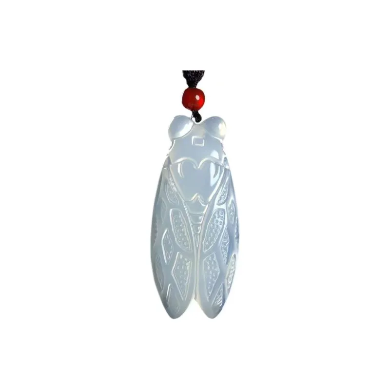 JUNWEN Chalcedony Necklaces Unisex-0