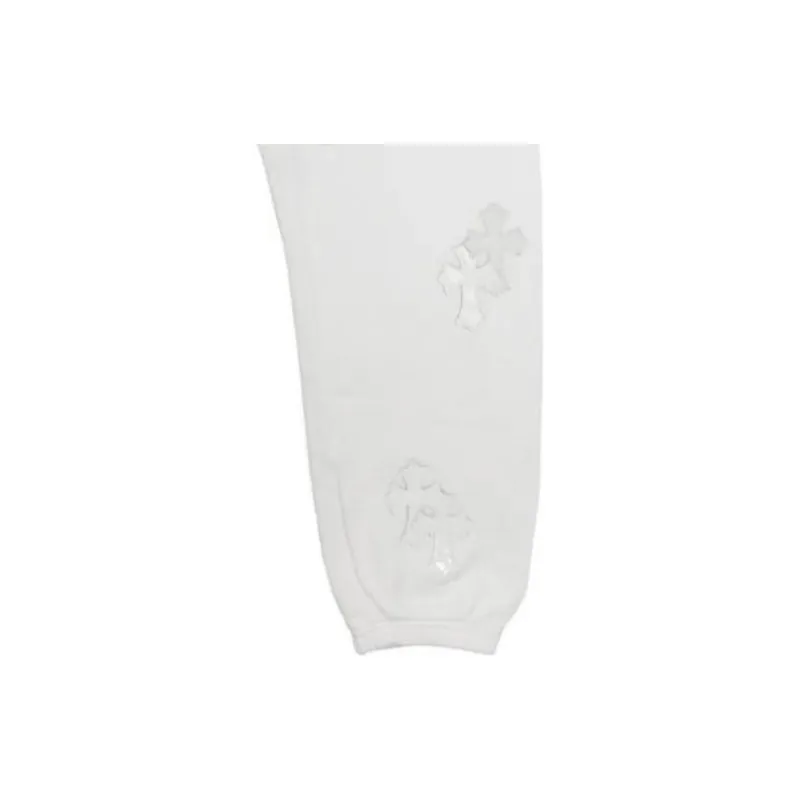 Chrome Hearts Casual Pants Unisex White-2
