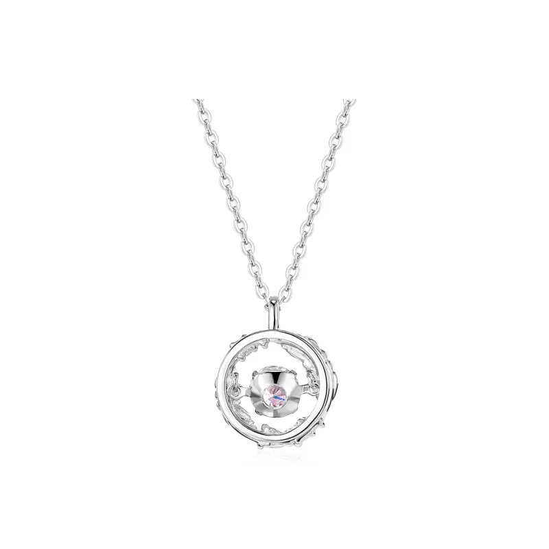KADER Magic Apple Series 925 Sterling Silver Necklaces Women's Two Tone Optional Box-3