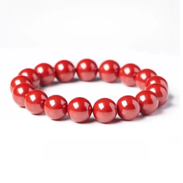Harf Cinnabar Jade Bracelets Unisex-60