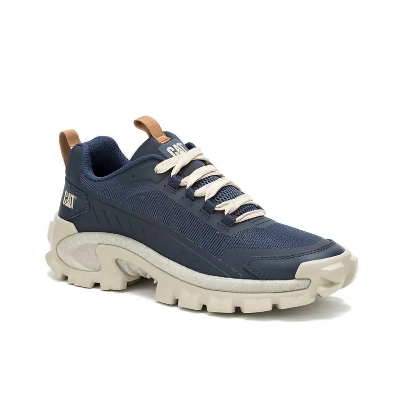 CAT Intruder Lightning Wear-Resistant Low-Top Casual Shoes Unisex Blue-1