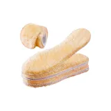 [3 Pack Beige]Extended Fleece-Lined Thermal