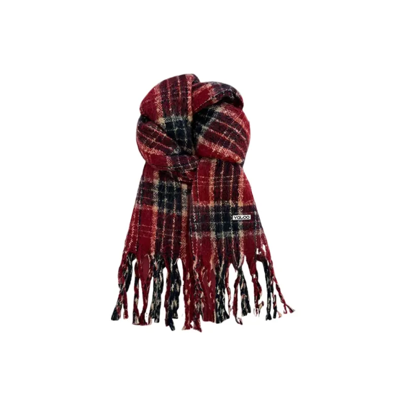 Yalu Polyester Knit Scarves Unisex Gift Box Set-2