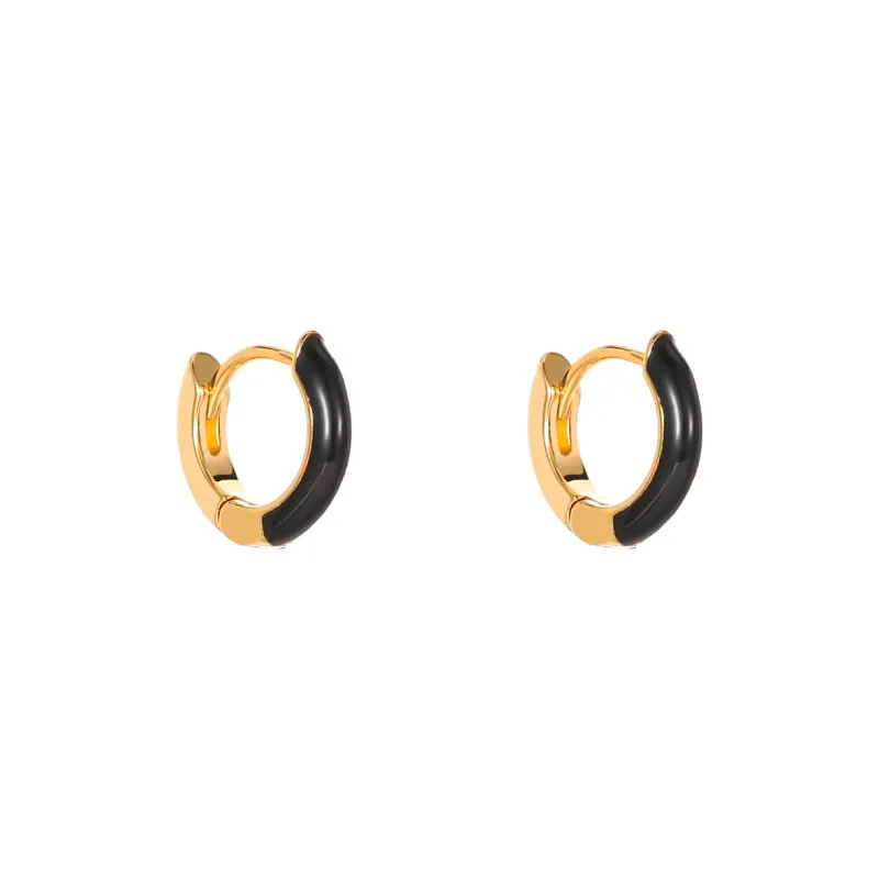 Rhymes Gold Plated Copper Earrings Women's-8