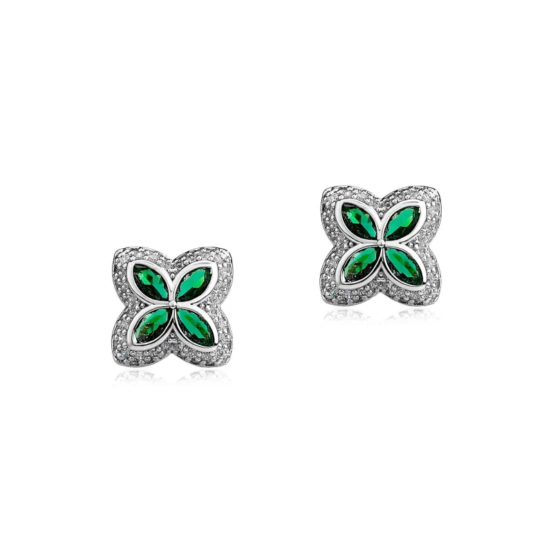ICEGANG S925 Silver Stud Earrings Unisex-6