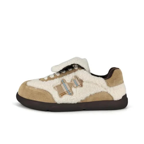 MXGM Anti Slip Wear Resistant Lightweight Warm Low Top Casual Shoes Women's