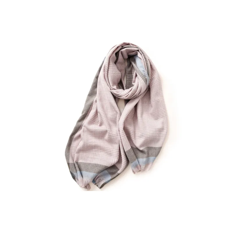 EEEENO Polyester Knit Scarves Unisex-8