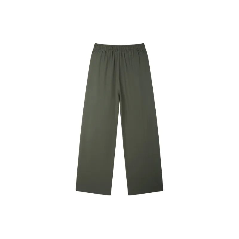 Aol Knitted Sports Pants Unisex-5