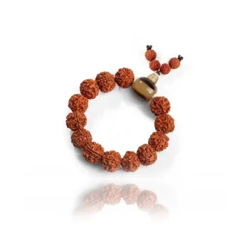 Listen To The Flowers Bloom King Kong Bodhi Seeds Bracelets Men's