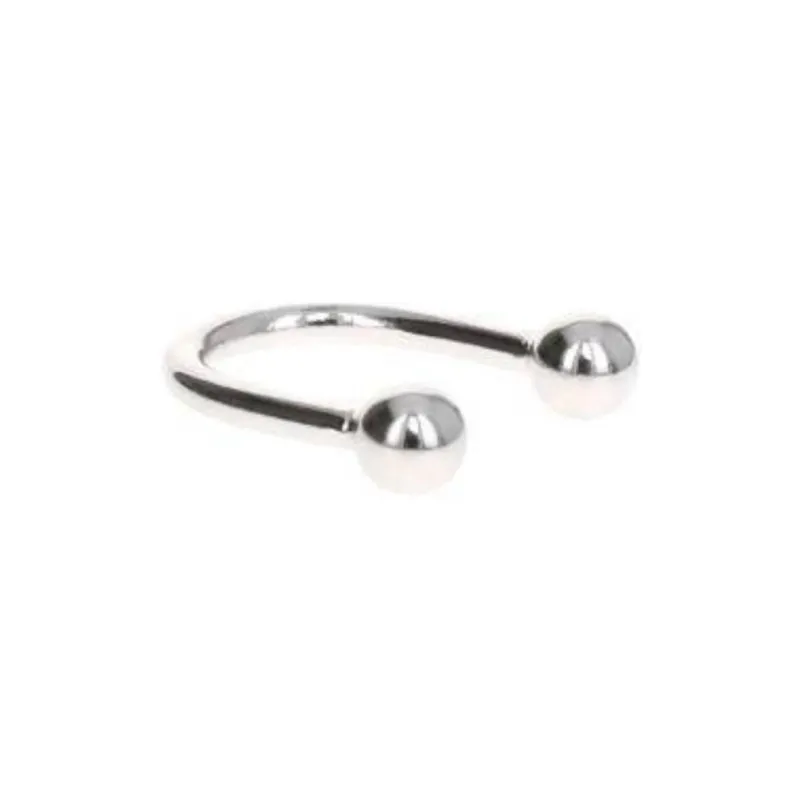 JUSTINE CLENQUET Brass, Palladium Rings Women's Silver-2