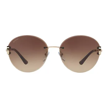 BVLGARI Round Frame Sunglasses