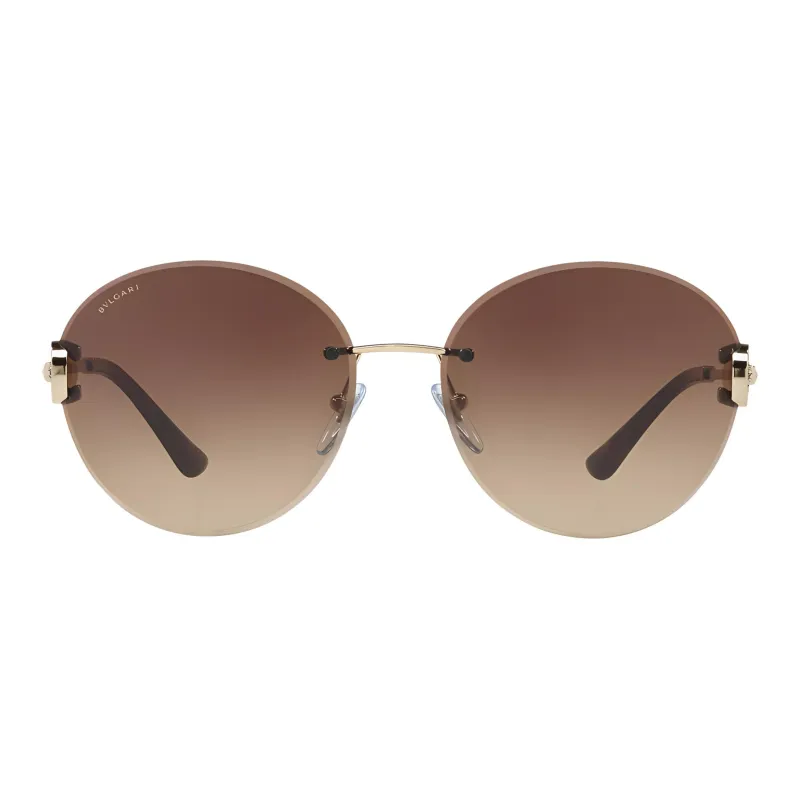BVLGARI Round Frame Sunglasses-0