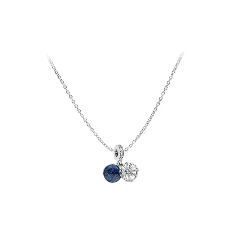 Pandora 925 Sterling Silver Necklaces Unisex-3