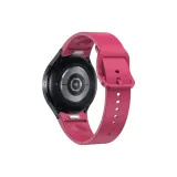 Burgundy/Silicone Strap