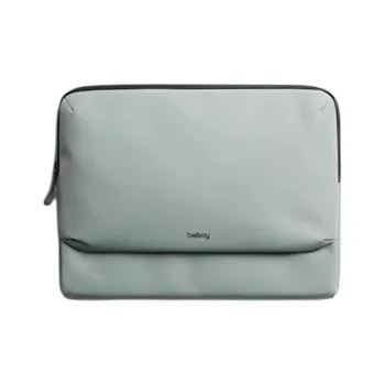 BELLROY Recycled Material Clutch Laptop Bag Men's Eucalyptus Leaf Green
