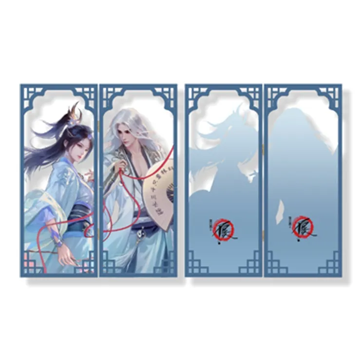 TENGXUNSHIPINCAOCHANGDI Paint The Rogue In The Jianghu Bonded For Life Collection Guanchu Anime Merchandise Badges-4