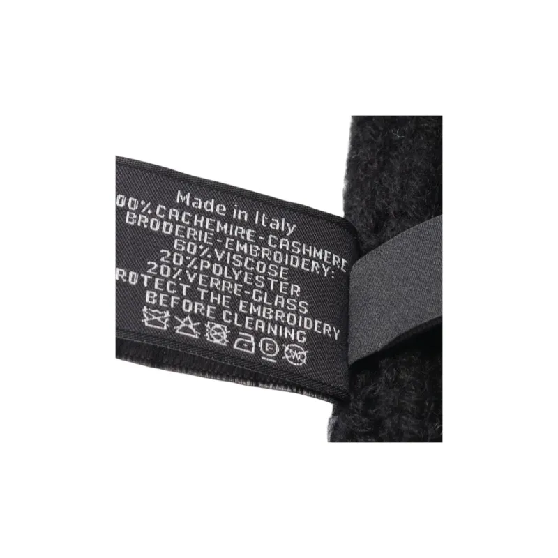 CHANEL 1986 1988 Logo embroidered Scarf-2