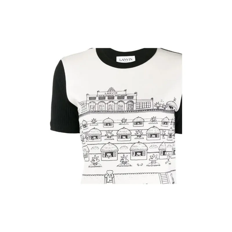 Lanvin T Shirts Women's Multicolor-5