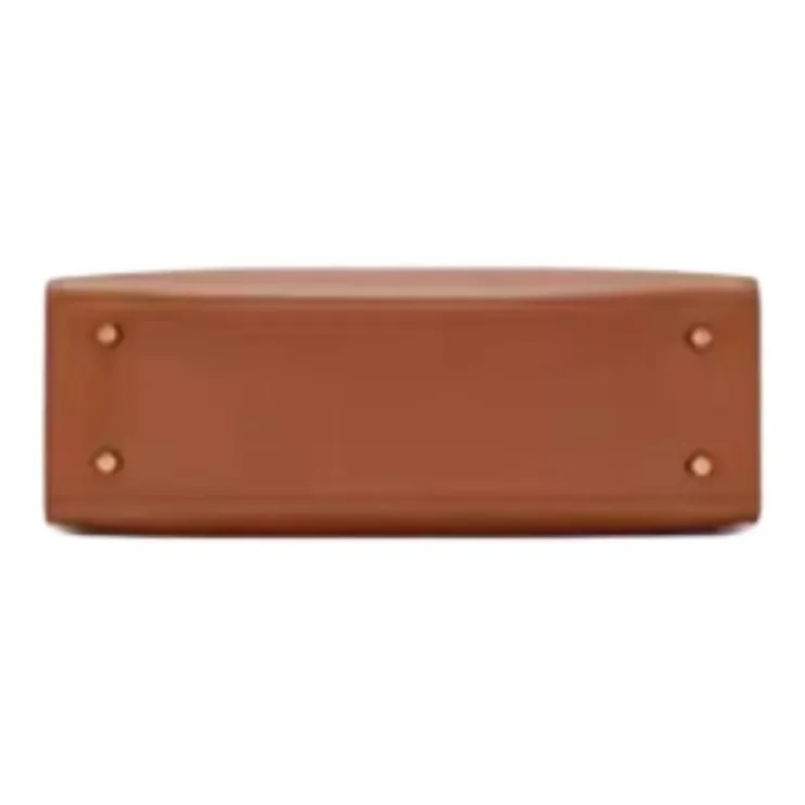 Hush Puppies Cow Leather Tote Bag Shopping Bag Shoulder Bag Large Size Women's Brown/Apricot/Black-4