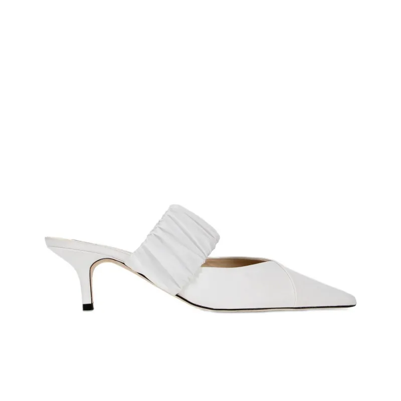 Repetto Wrap-toe Slippers Women's White-1