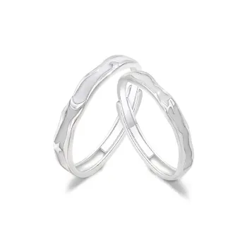 FORCHI Zircon Rings Unisex Anniversary Birthday Gift
