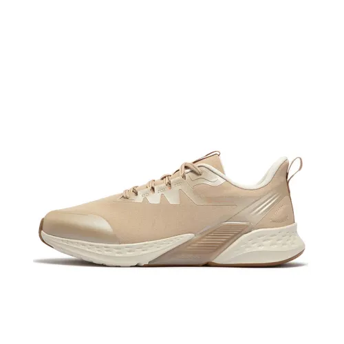 361° Volcano Rainproof Series Running Shoes Men Low Top Wheat Brown/Oat Milk