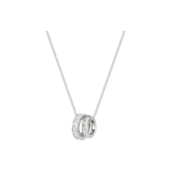 DODOGOGO Alloy Necklaces Women's Silver Packaging