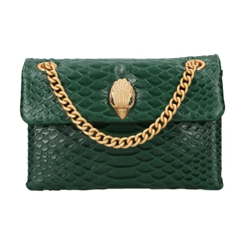 Kurt Geiger London Kensington Leather Portable Crossbody Bag Shoulder Bag Mini Women's Dark Green-1