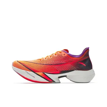 Anta C10 Pro Anti Slip Wear Resistant Low Top Running Shoes Men's Orange Red