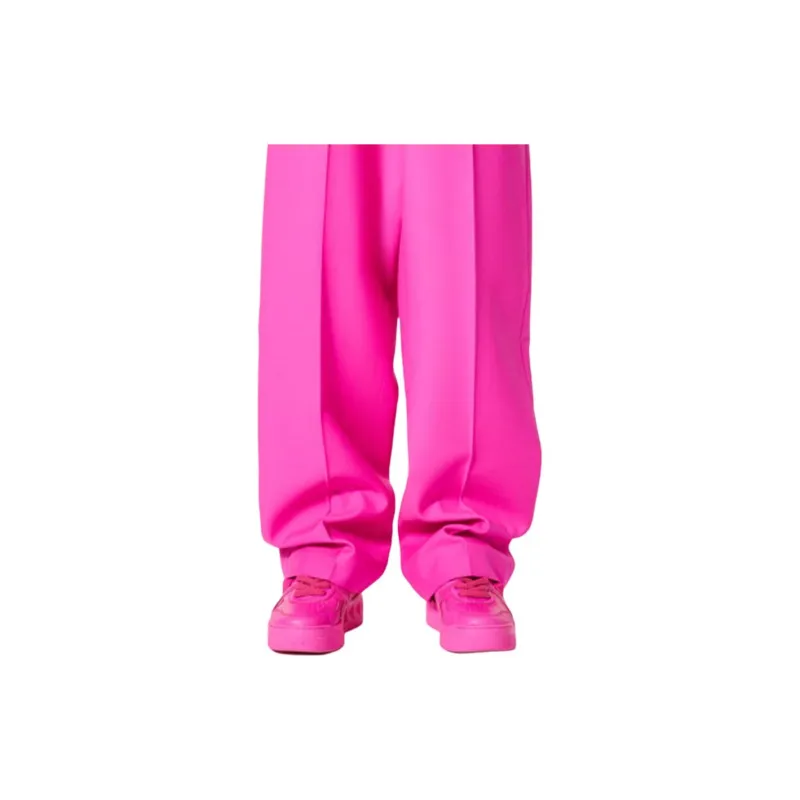 Valentino Pink Pp Collection FW22 Casual Pants Men's Purple-3