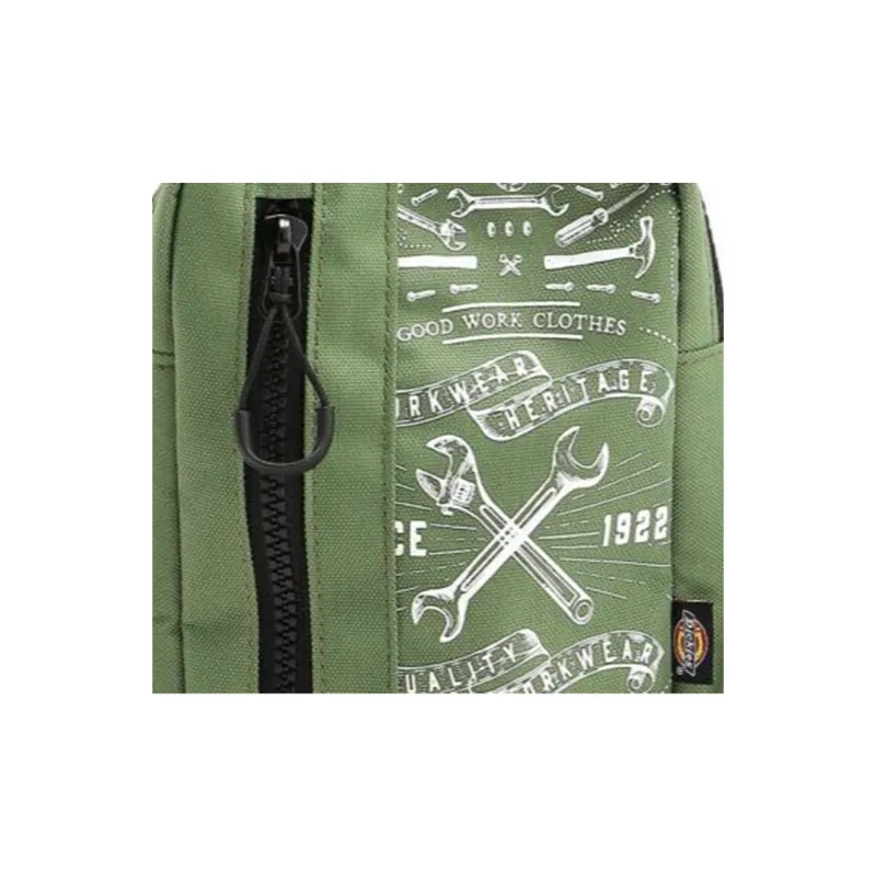 Dickies Polyester Crossbody Bag Shoulder Bag Regular Unisex Green-1