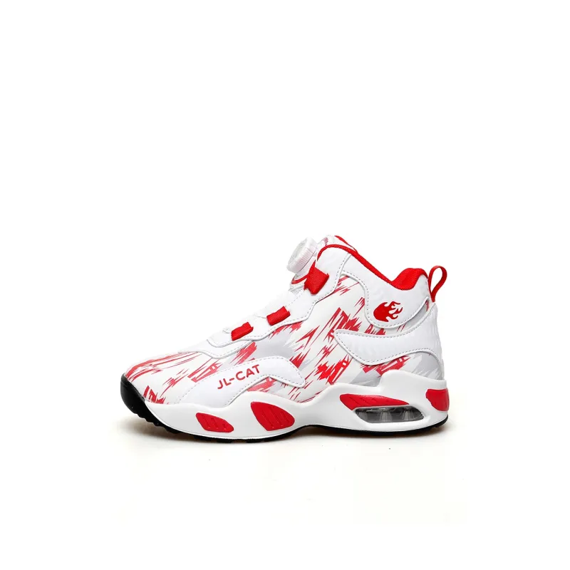 FIRS Kids Cushioned Wear Resistant Water Resistant Children's Basketball Shoes Kids'-16